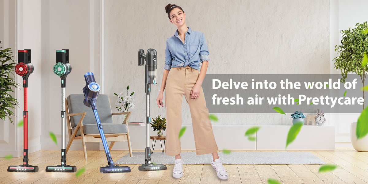 Prime Day Celebration of PRETTYCARE Cordless Vacuum